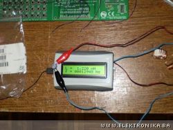 LC meter with PIC16F628A and Li-Ion battery