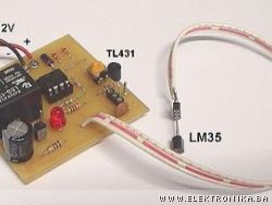 Relej kontrolisan temperaturom sa LM35 i TL431