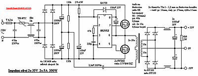 Shema SMPS napajanja sa IR2153