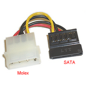 Konvertor MOLEX TO SATA